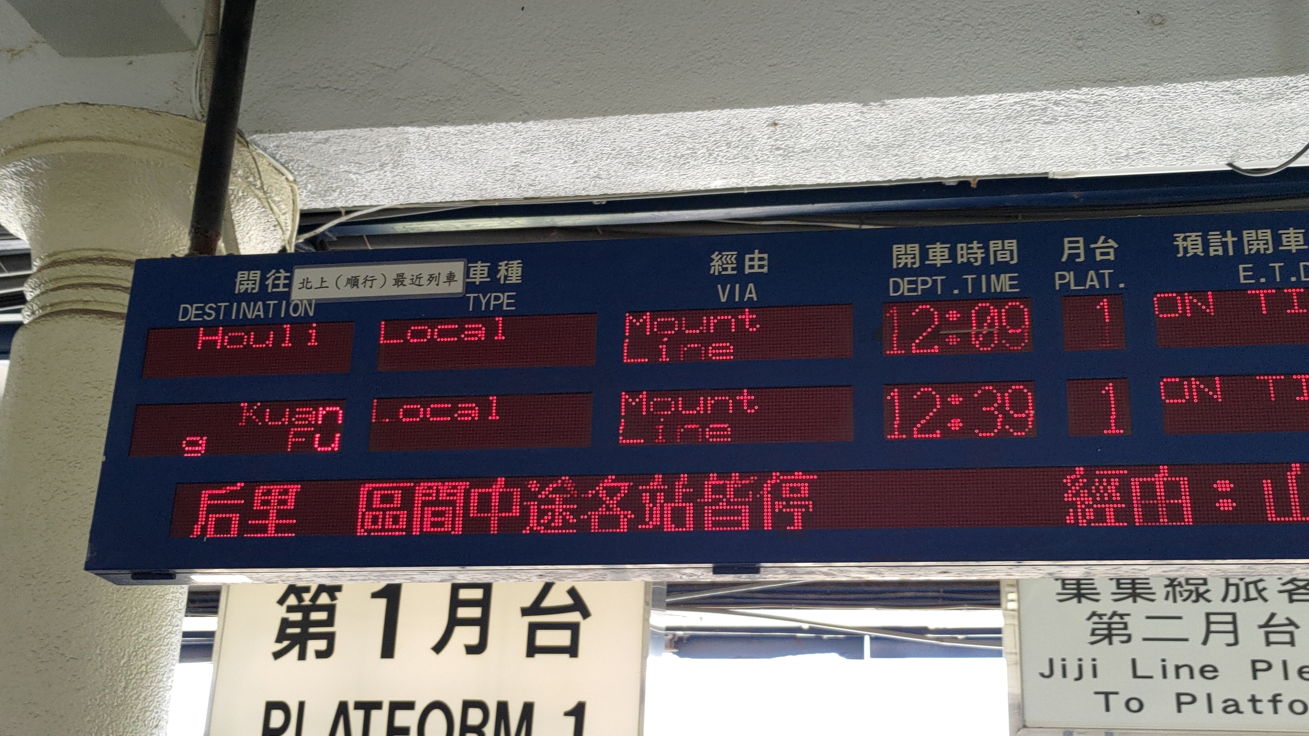 謎の長距離鈍行列車 – 台湾ガイド紹介所